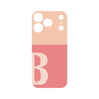 プレミアムパネル［ オリジナル - initial two tone - B pink ］