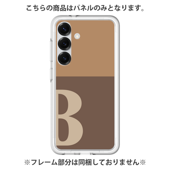 プレミアムパネル［ オリジナル - initial two tone - B brown ］