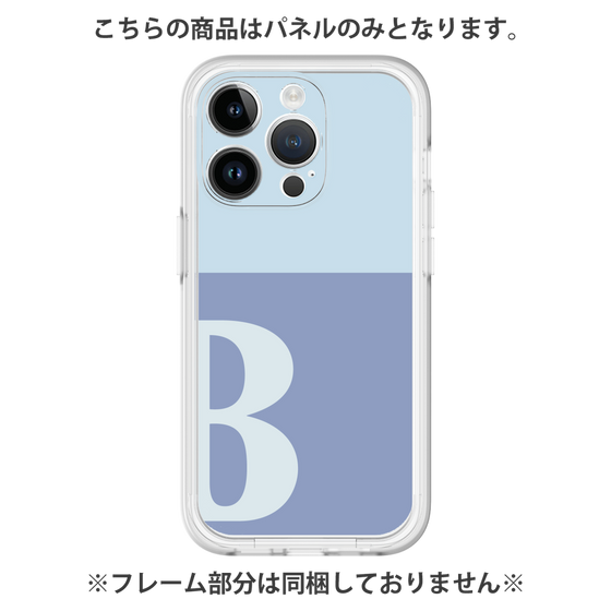 プレミアムパネル［ オリジナル - initial two tone - B blue ］