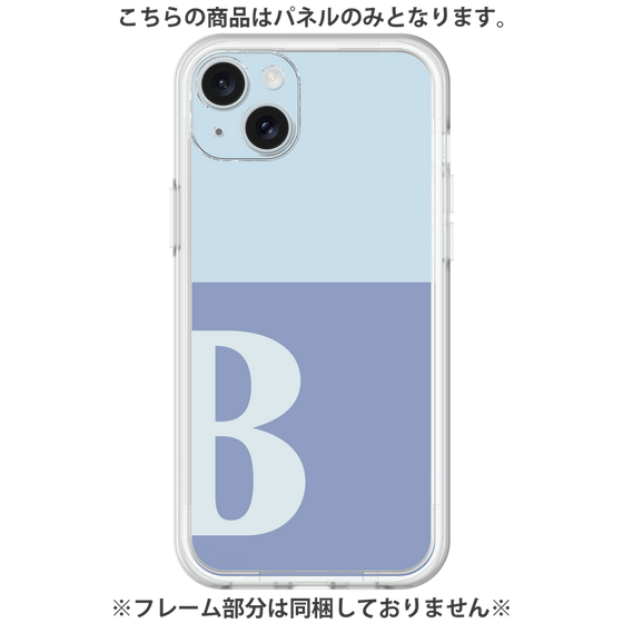 プレミアムパネル［ オリジナル - initial two tone - B blue ］