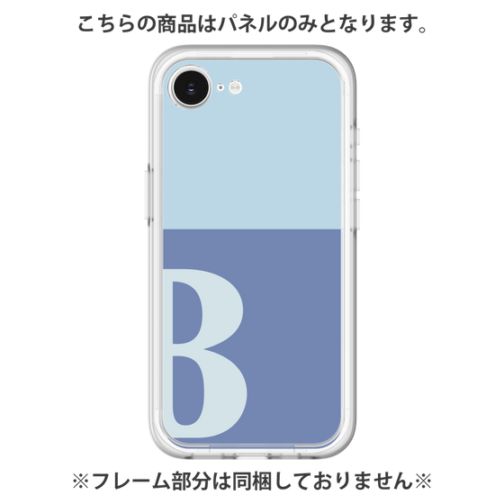 プレミアムパネル［ オリジナル - initial two tone - B blue ］