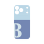 プレミアムパネル［ オリジナル - initial two tone - B blue ］