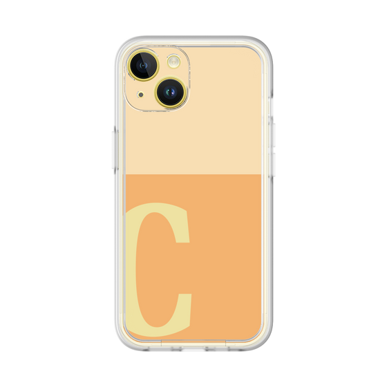 プレミアムパネル［ オリジナル - initial two tone - C orange ］