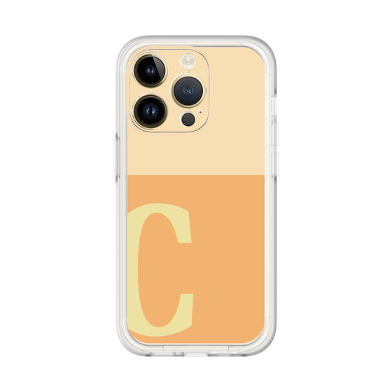 プレミアムパネル［ オリジナル - initial two tone - C orange ］