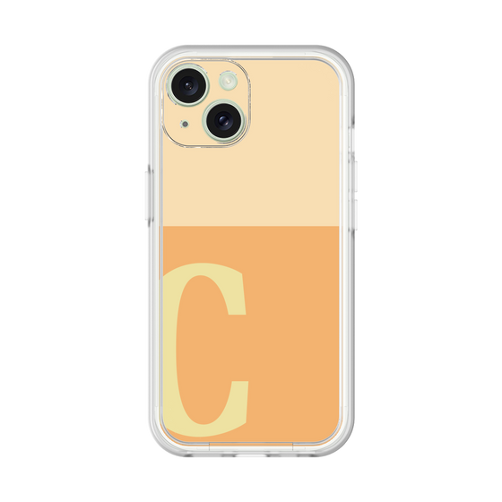 プレミアムパネル［ オリジナル - initial two tone - C orange ］