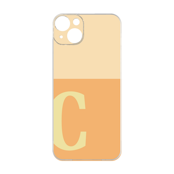 プレミアムパネル［ オリジナル - initial two tone - C orange ］