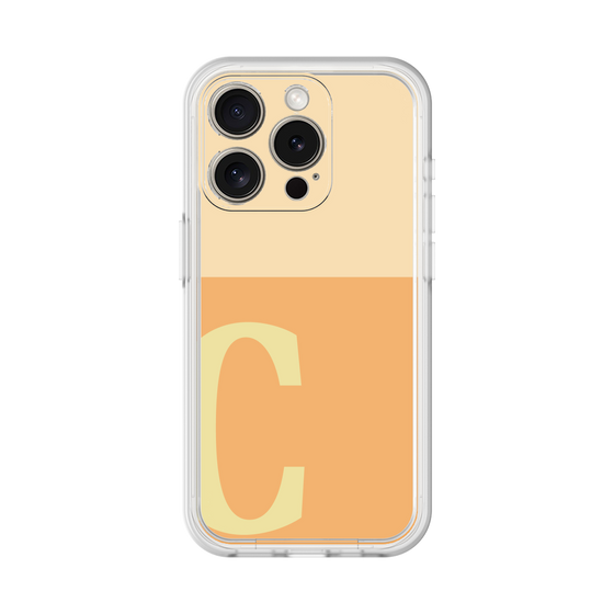 プレミアムパネル［ オリジナル - initial two tone - C orange ］