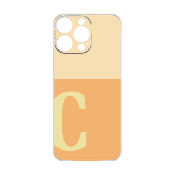 プレミアムパネル［ オリジナル - initial two tone - C orange ］