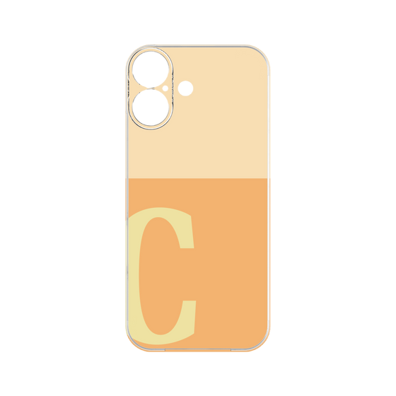 プレミアムパネル［ オリジナル - initial two tone - C orange ］