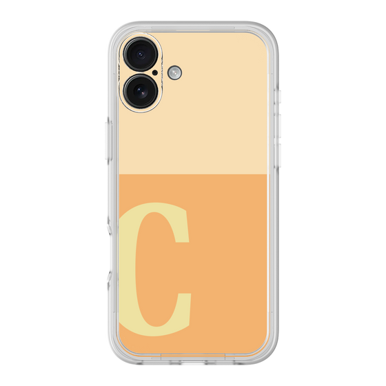 プレミアムパネル［ オリジナル - initial two tone - C orange ］