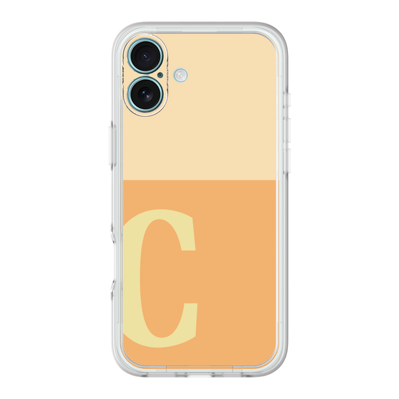 プレミアムパネル［ オリジナル - initial two tone - C orange ］