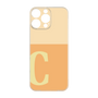 プレミアムパネル［ オリジナル - initial two tone - C orange ］