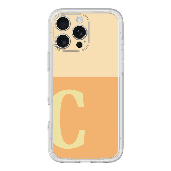 プレミアムパネル［ オリジナル - initial two tone - C orange ］