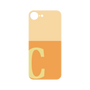 プレミアムパネル［ オリジナル - initial two tone - C orange ］
