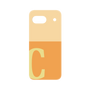 プレミアムパネル［ オリジナル - initial two tone - C orange ］
