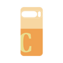 プレミアムパネル［ オリジナル - initial two tone - C orange ］