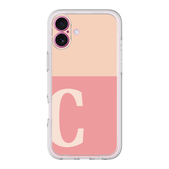 プレミアムパネル［ オリジナル - initial two tone - C pink ］