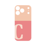 プレミアムパネル［ オリジナル - initial two tone - C pink ］