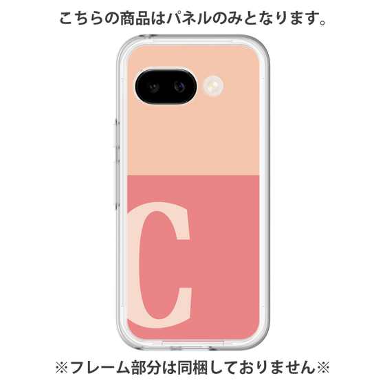 プレミアムパネル［ オリジナル - initial two tone - C pink ］