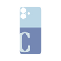 プレミアムパネル［ オリジナル - initial two tone - C blue ］