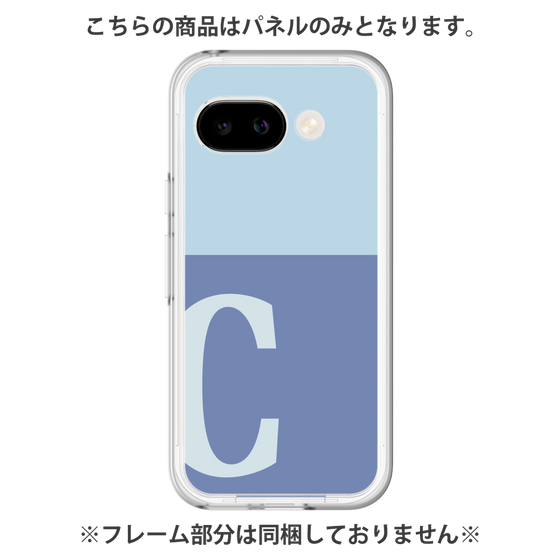 プレミアムパネル［ オリジナル - initial two tone - C blue ］
