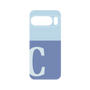 プレミアムパネル［ オリジナル - initial two tone - C blue ］