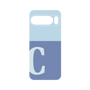 プレミアムパネル［ オリジナル - initial two tone - C blue ］