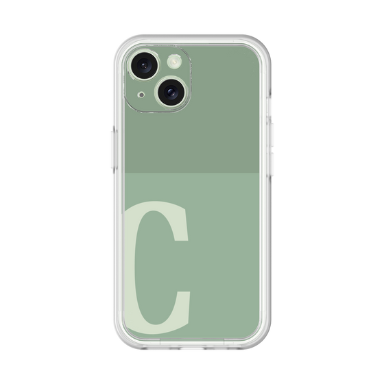 プレミアムパネル［ オリジナル - initial two tone - C green ］