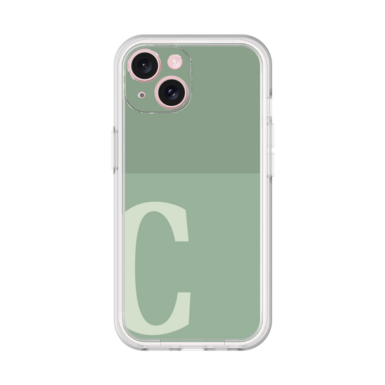 プレミアムパネル［ オリジナル - initial two tone - C green ］