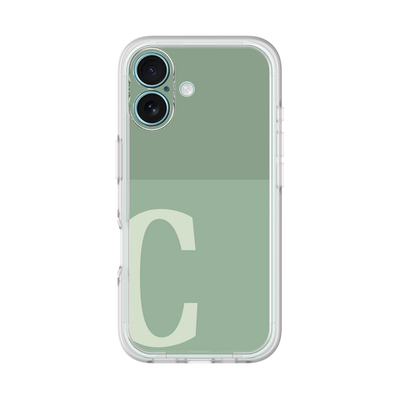 プレミアムパネル［ オリジナル - initial two tone - C green ］