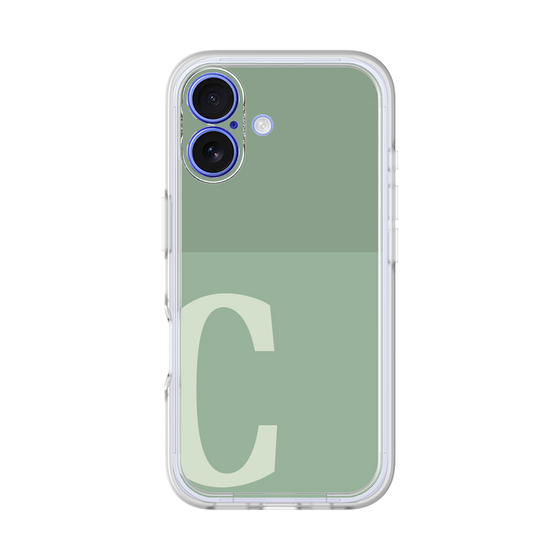 プレミアムパネル［ オリジナル - initial two tone - C green ］