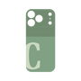 プレミアムパネル［ オリジナル - initial two tone - C green ］