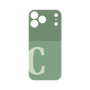 プレミアムパネル［ オリジナル - initial two tone - C green ］