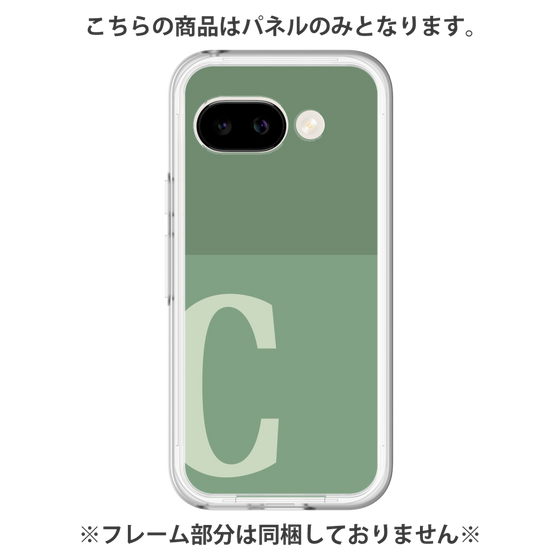 プレミアムパネル［ オリジナル - initial two tone - C green ］