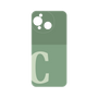 プレミアムパネル［ オリジナル - initial two tone - C green ］