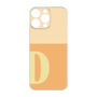 プレミアムパネル［ オリジナル - initial two tone - D orange ］