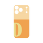 プレミアムパネル［ オリジナル - initial two tone - D orange ］