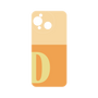 プレミアムパネル［ オリジナル - initial two tone - D orange ］