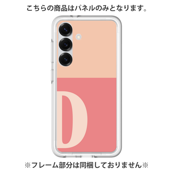 プレミアムパネル［ オリジナル - initial two tone - D pink ］