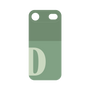 プレミアムパネル［ オリジナル - initial two tone - D green ］