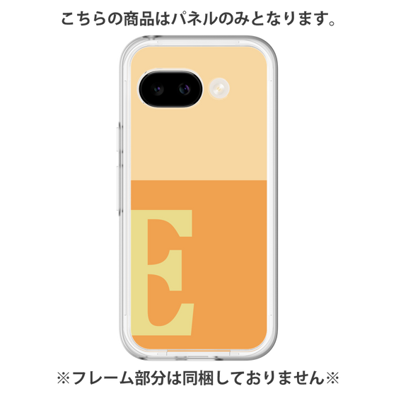 プレミアムパネル［ オリジナル - initial two tone - E orange ］