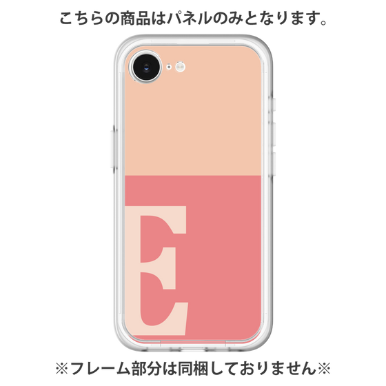 プレミアムパネル［ オリジナル - initial two tone - E pink ］