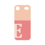 プレミアムパネル［ オリジナル - initial two tone - E pink ］