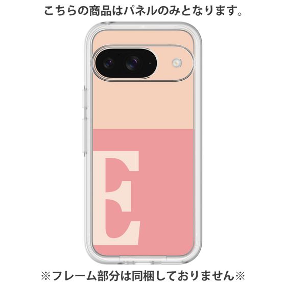 プレミアムパネル［ オリジナル - initial two tone - E pink ］