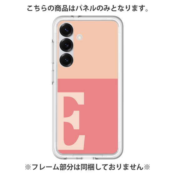 プレミアムパネル［ オリジナル - initial two tone - E pink ］