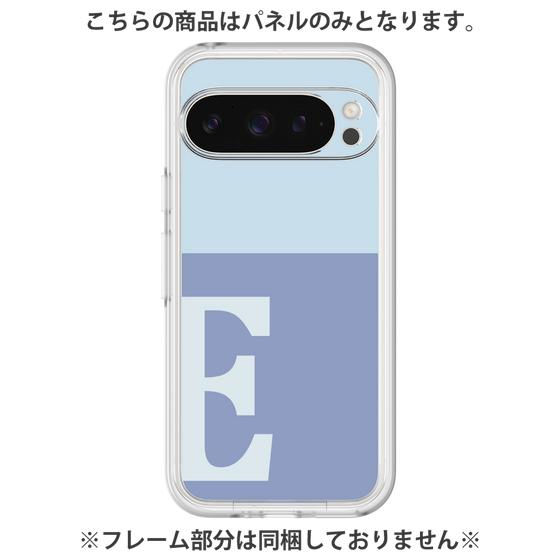 プレミアムパネル［ オリジナル - initial two tone - E blue ］