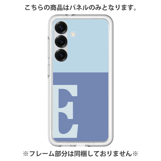 プレミアムパネル［ オリジナル - initial two tone - E blue ］