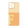 プレミアムパネル［ オリジナル - initial two tone - F orange ］