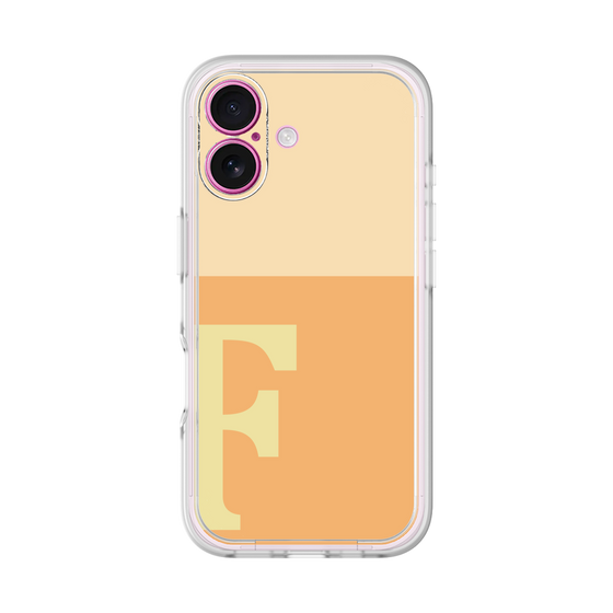 プレミアムパネル［ オリジナル - initial two tone - F orange ］
