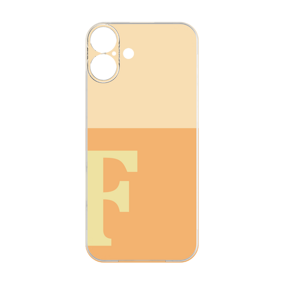 プレミアムパネル［ オリジナル - initial two tone - F orange ］
